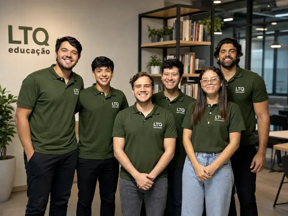 Time da LTQ Educação · parceria com a Cake Pot